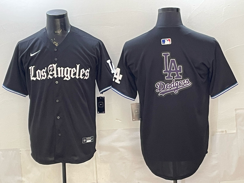 Men Los Angeles Dodgers blank black Game 2026 Nike MLB Jersey 4014002->los angeles dodgers->MLB Jersey